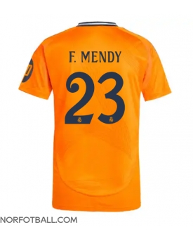 Billige Fotballdrakt Real Madrid Ferland Mendy #23 Replika Bortedrakt 2024-25 Kortermet